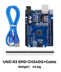 Enhanced Product Title:  
Advanced UNO R3 Development Board with WiFi and USB Connectivity (UNO R3 SMD - Cable)