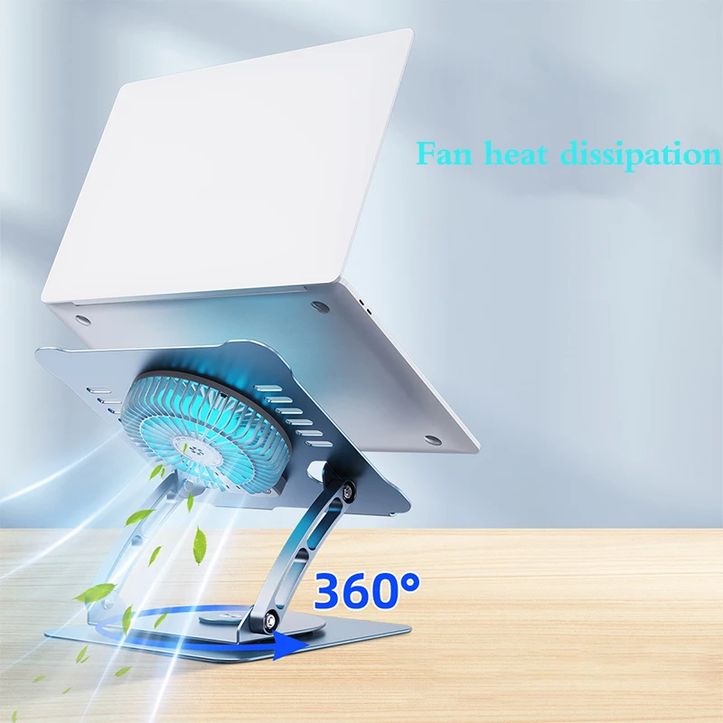 Suporte de Liga de Alumínio para Microsoft Laptop Ventilador Compatível com Todos os Laptops 12.4 13.5 15 Polegada - Imagem 6