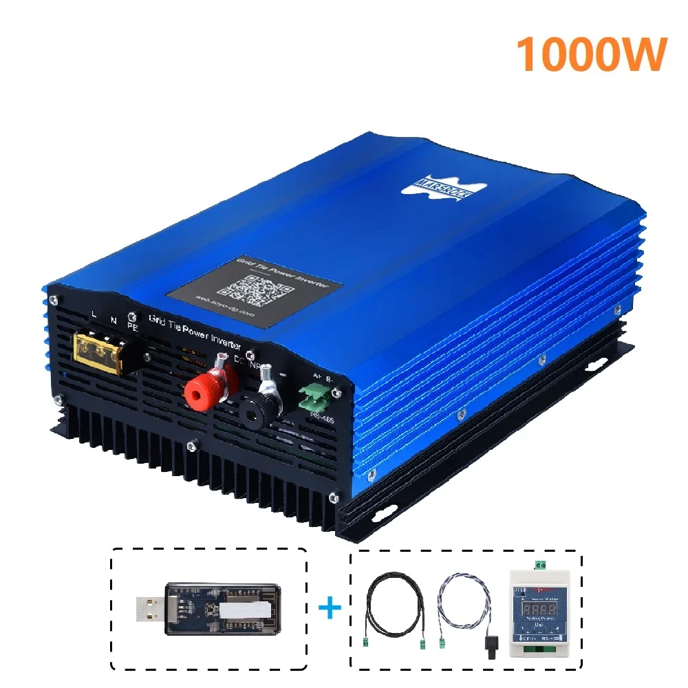 Convertitore Batteria 1000W Muslimah Ac120V 230V Corrente Limitata Batteria Solare Storage Grid Tie Microinverter, Con Wifi