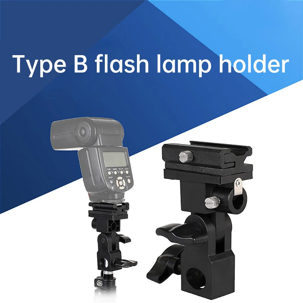 

B-Type Flash Holder for DSLR Camera Speedlite Top Base can Fix the Reflective Umbrella Light Frame Type Flash Trigger Bracket