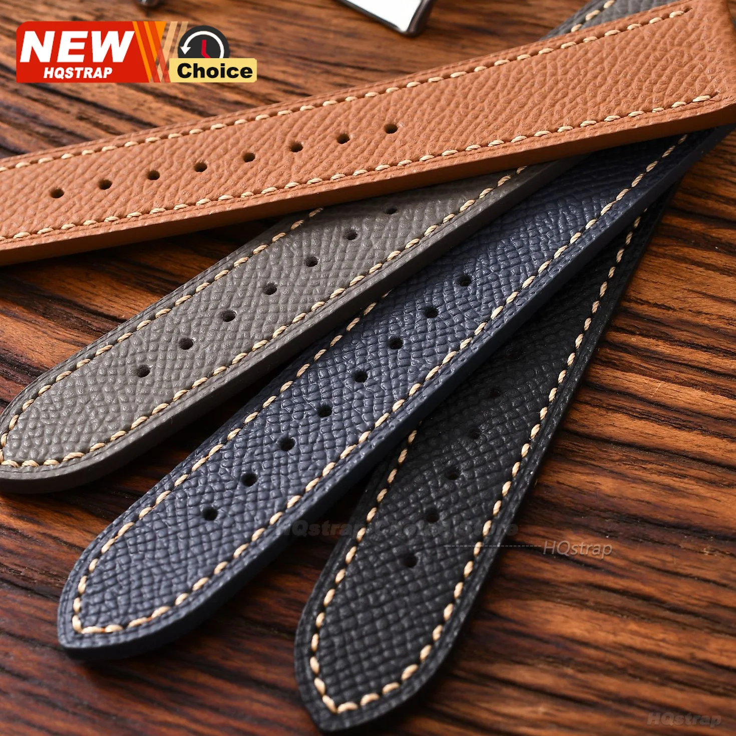 Handmade Vintage Leather Watch Strap - Premium Cowhide Wristband