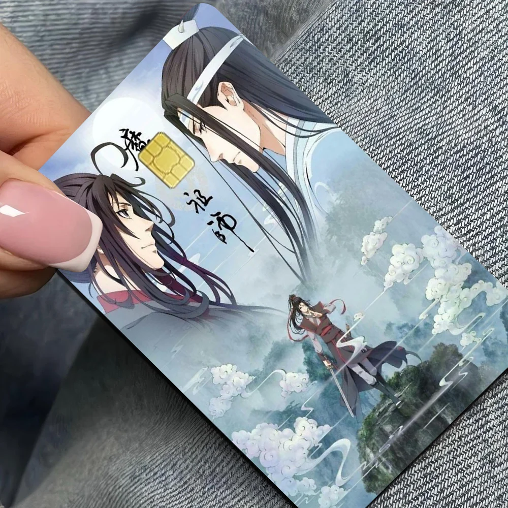 Mo Dao Zu Shi Anime Young Creidt Card Debit Card Sticker Film Case Front Tape For Small Big Chip No Chip