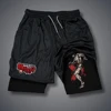 Pants Y2k Sportswear Gym Running Shorts Quick Dry Jogging Pant Fitness Shorts Double-deck 2 In 1 Short 6