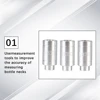 For A330, B350, C375, D400, E420 Replacements Checking Most Bottlenecks Headspace Gauge Kit Gauge Body with 5 Bushing Sets 4
