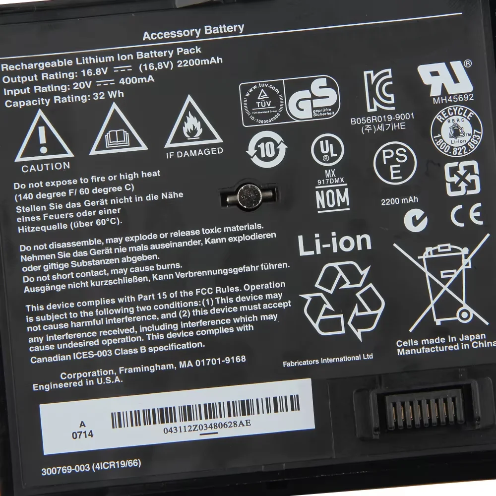 thumbnail image 2 of 16.8V Lithium Battery DGFTB Replacement Battery For Bose Sounddock Portable & SoundLink Air Music Systems SoundLink Air Battery 2 of 14