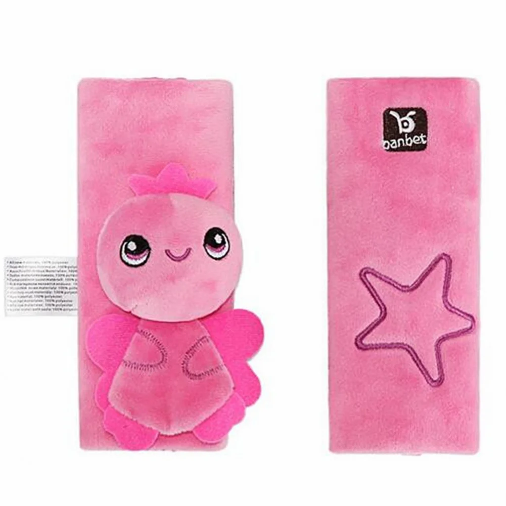 Seat Belt Covers Cartoon Car Seat Belt Cover Kids Baby Shoulder Pad Safety Strap Cushion Car Styling Seat Belt Shoulder Protector Harness Cushion Car Seat Belt Accessory