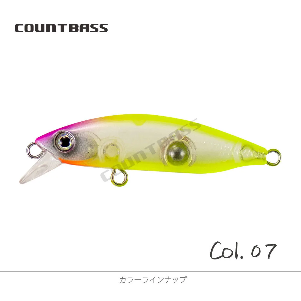 COUNTBASS Sinking Minnow 48 mm 3,7 g Angelköder Wobbler Hardbaits Angelköder – Detail 16