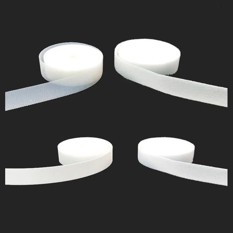 Soft Thin Baby Loops and Hooks Fastener Tape for DIY Sewing and Nursling Projects