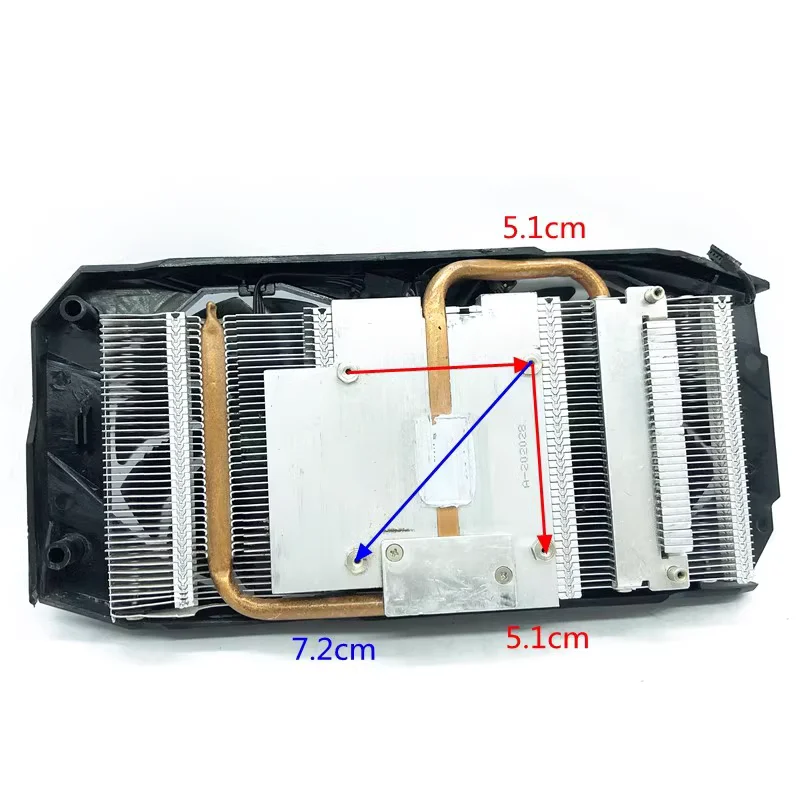 Gigabyte-placa Gráfica Dissipador de Refrigeração Placa de Vídeo Dissipador de Refrigeração para Gtx 1660 1660ti Gtx1660 Gtx1660s Gtx1650 - Imagem 2