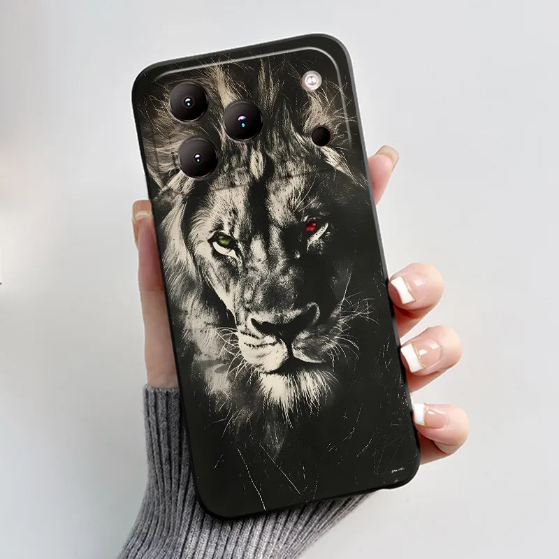 Luxury Cute Love Rabbit Black Silicone Soft Back Cover Case