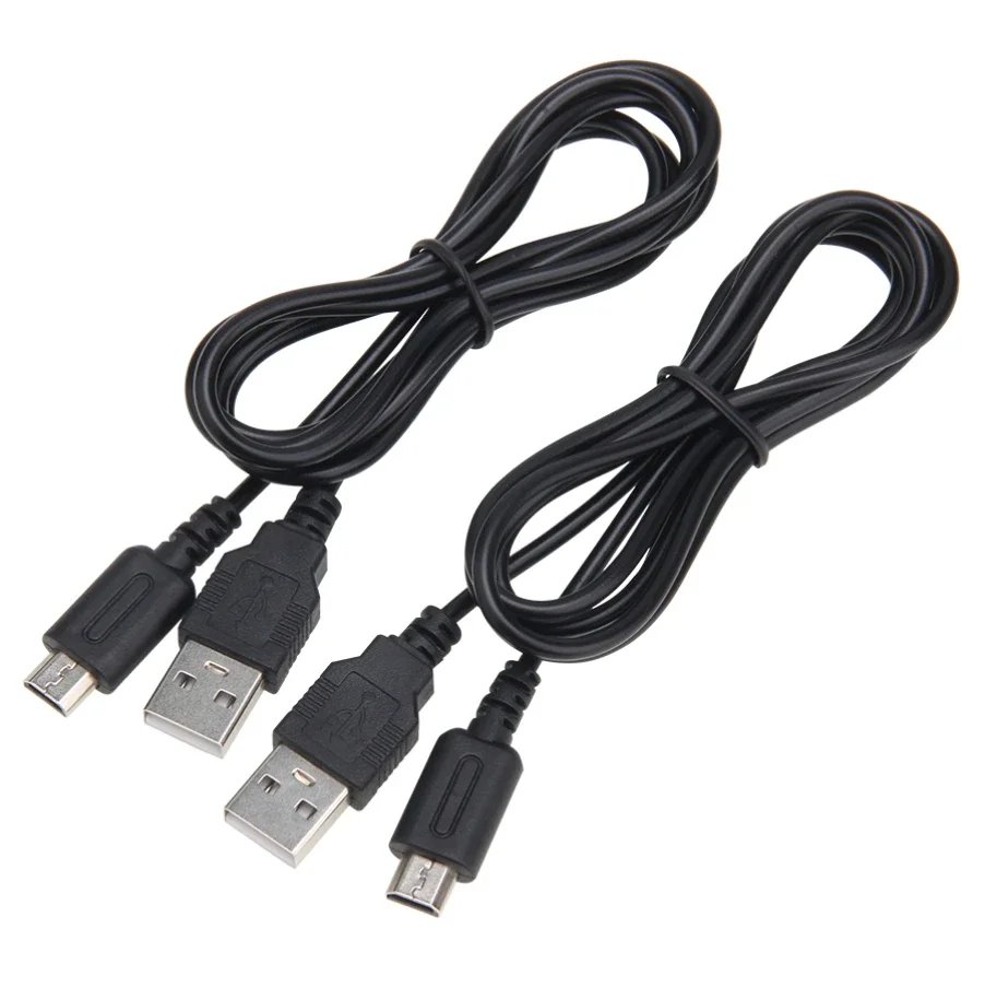 

100pcs 1.2M USB Charger Cable for NDSL Power Charging Cord Data Sync Charge Wire For Nintendo DS Lite DSL