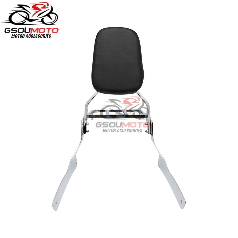 Sissy Bar With Backrest Pad For Suzuki Boulevard C90 (2005-2012) & Intruder VL1500 (1998-2004)