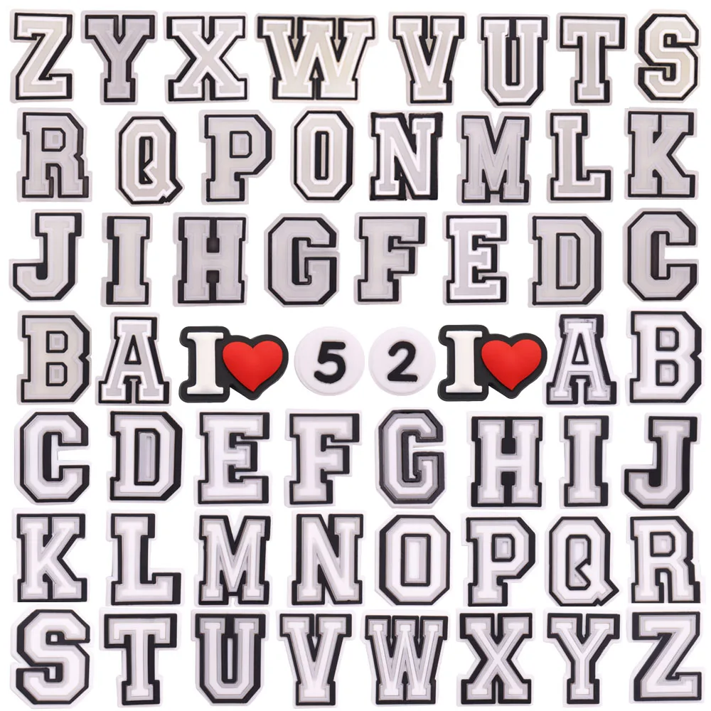 30 Pcs Croc Alphabet Lore Shoes Charm Letter Croc Charms Funny Cute Clog  PVC Shoe Charms Decoration, Lovely Letter Charms Valentine's Day Gifts  Party