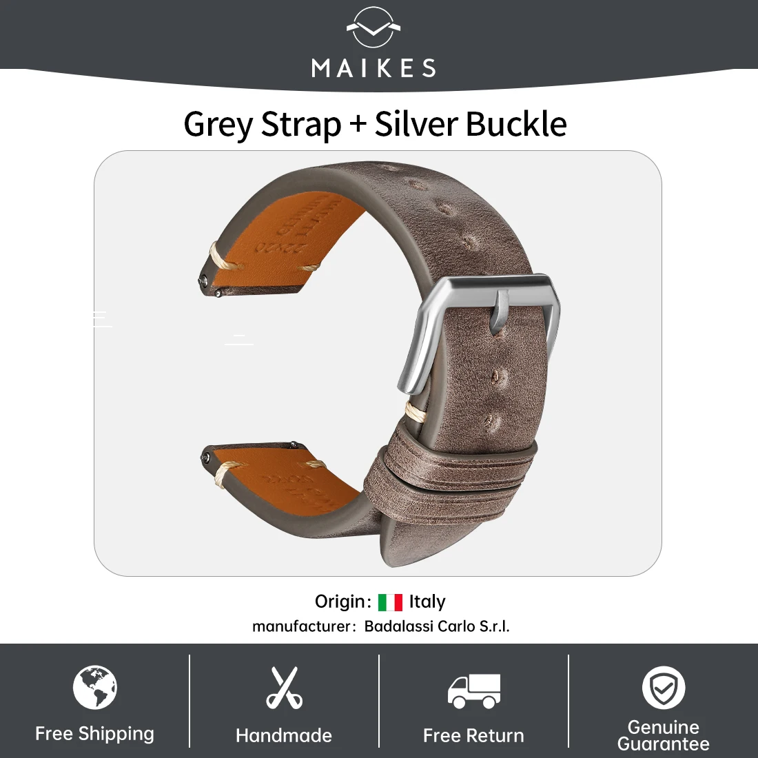 Premium Handmade Leather Smartwatch Band Strap - Elegant and Versatile Bracelet