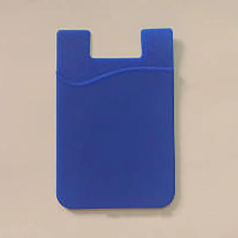 Silicone Adhesive Phone Card Holder - Portable & Creative Design