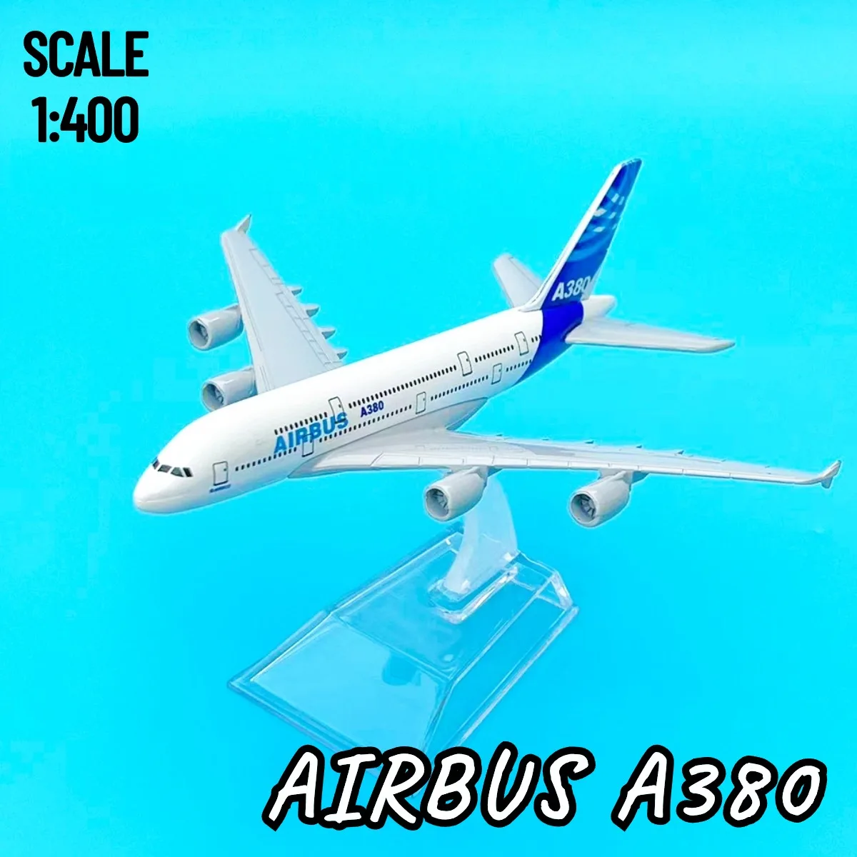 

Scale 1:400 Airbus A380 Metal Aircraft Replica 15cm Airplane Diecast Model Plane Aviation Collectible Miniature Gift Toy