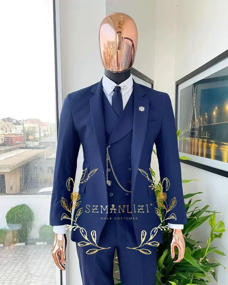 

Мужской повседневный Блейзер, осень-весна, Модный облегающий костюм, куртка, деловой Блейзер, Мужская одежда, мужской костюм для выпускного вечера, свадебный смокинг