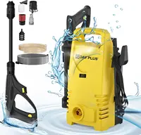 Home& Garden High Pressure Washer,3-IN-1 Power Jet Nozzle,High Power Portable Electric Jet Washer for Patio Car Driveway &Garden 1