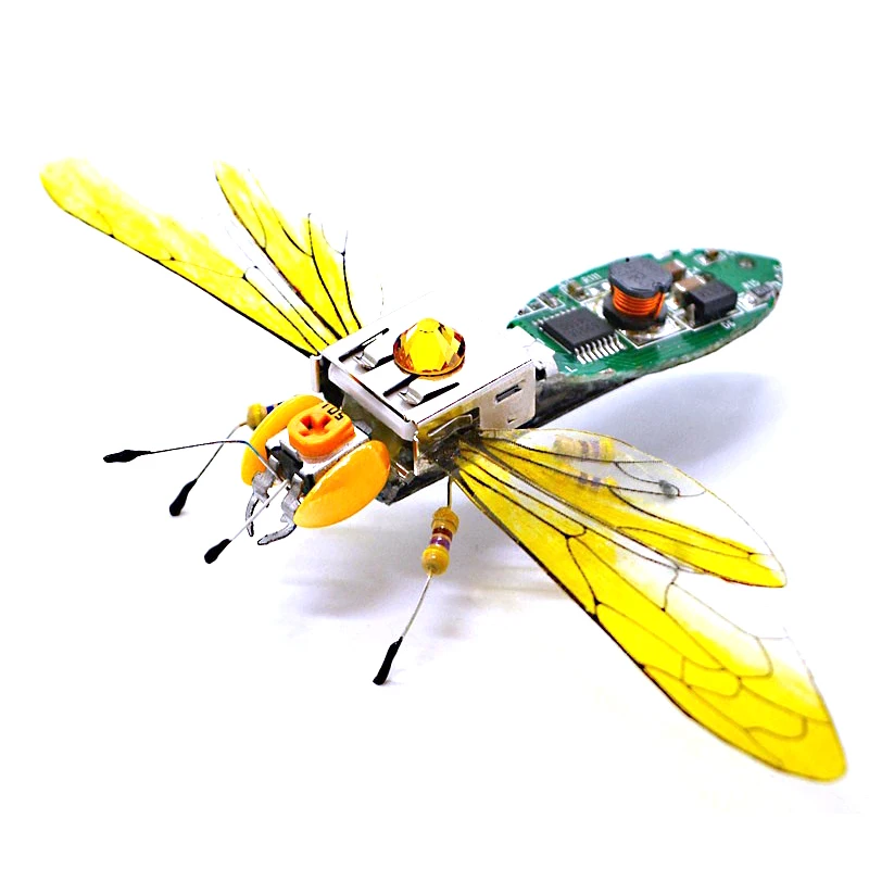STEAM Robotic Insects Science Invention Electronic Animal for School