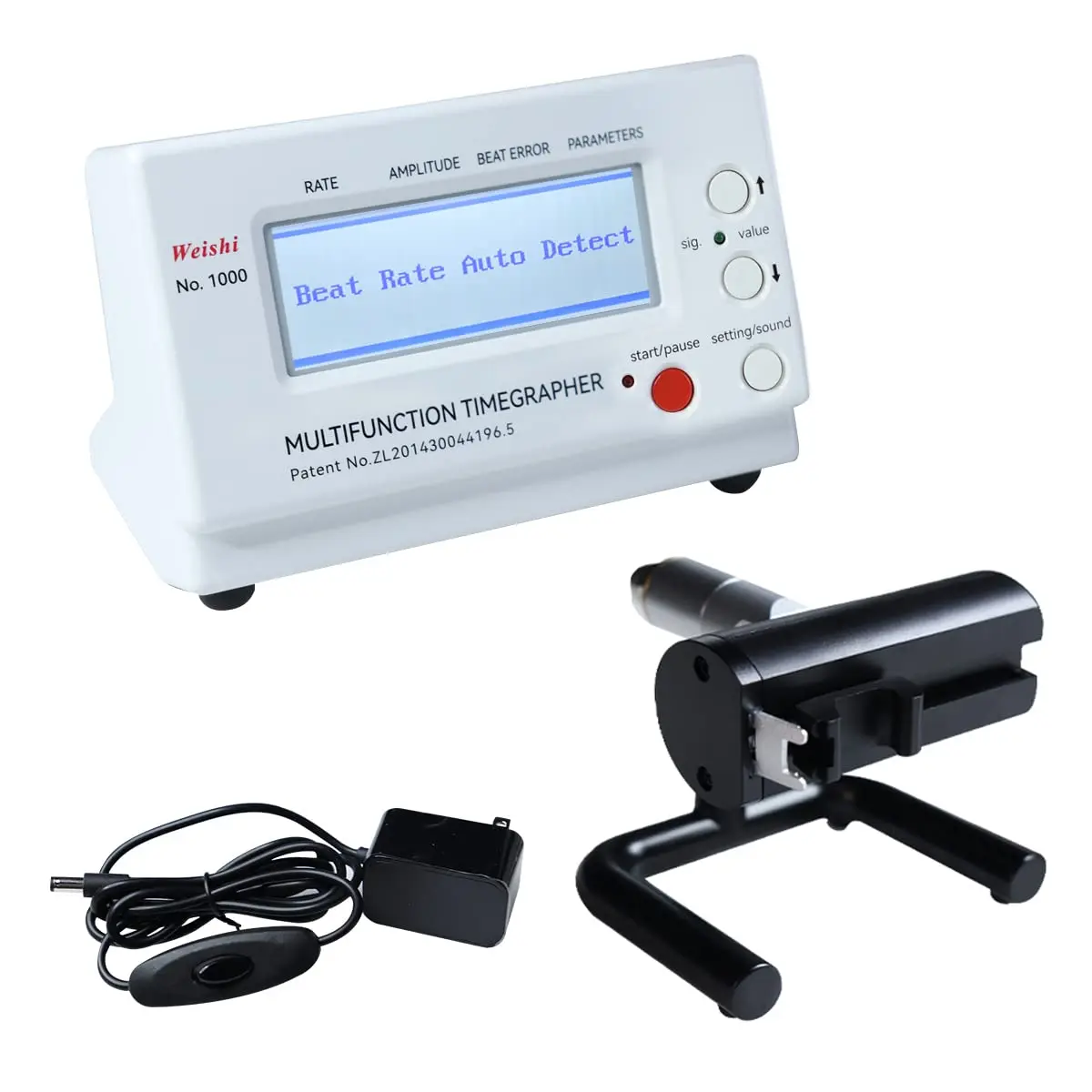 ZOIBKD Mechanical Watch Multi-Function Tester No.1000, Can Measure Daily Difference, Swing, Polarization, Rising Ang