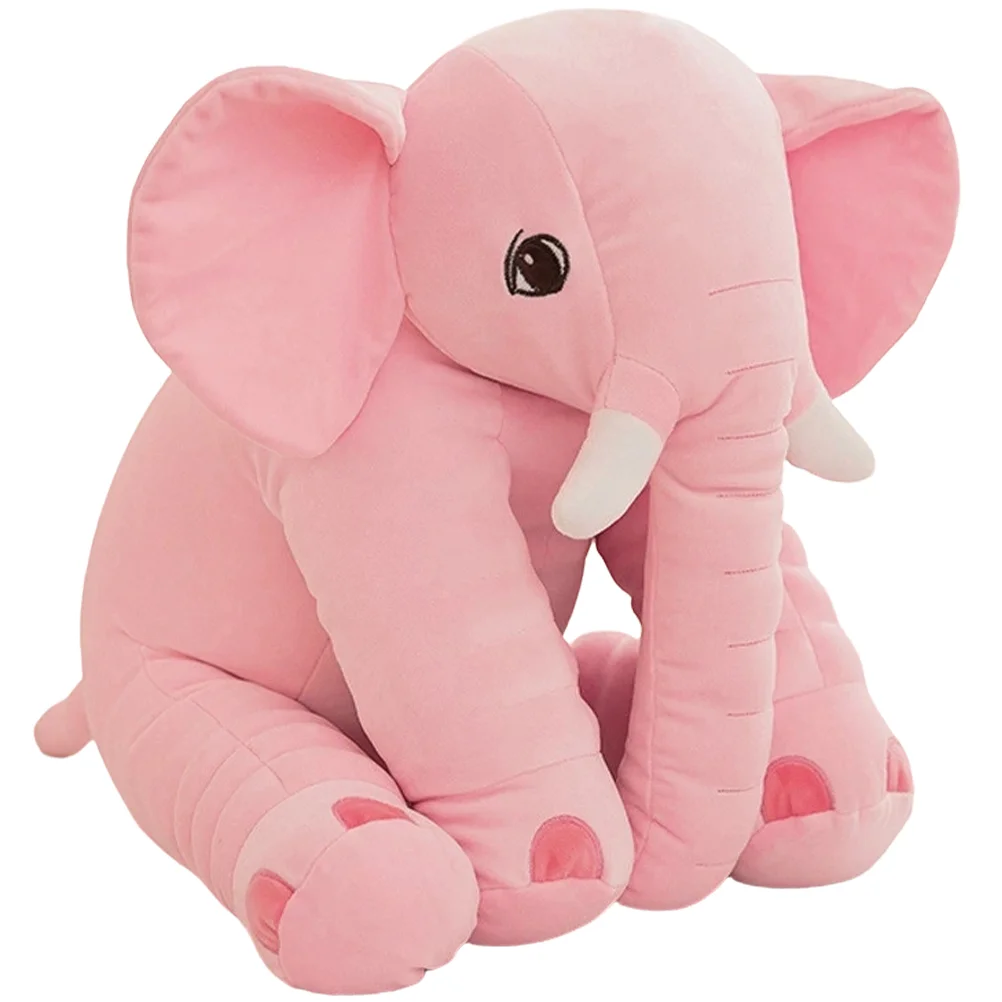 

20cm Baby Cute Elephant Plush Stuffed Toy Cartoon Soft Animal Doll Sleeping Back Cushion Baby Appease Dolls Kid Gift