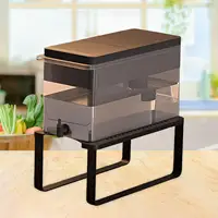 Tabletop Water Filter Stand Kitchen Organizer Detachable Multifunctional Water Filter Dispenser Holder for Drink Dispenser 2