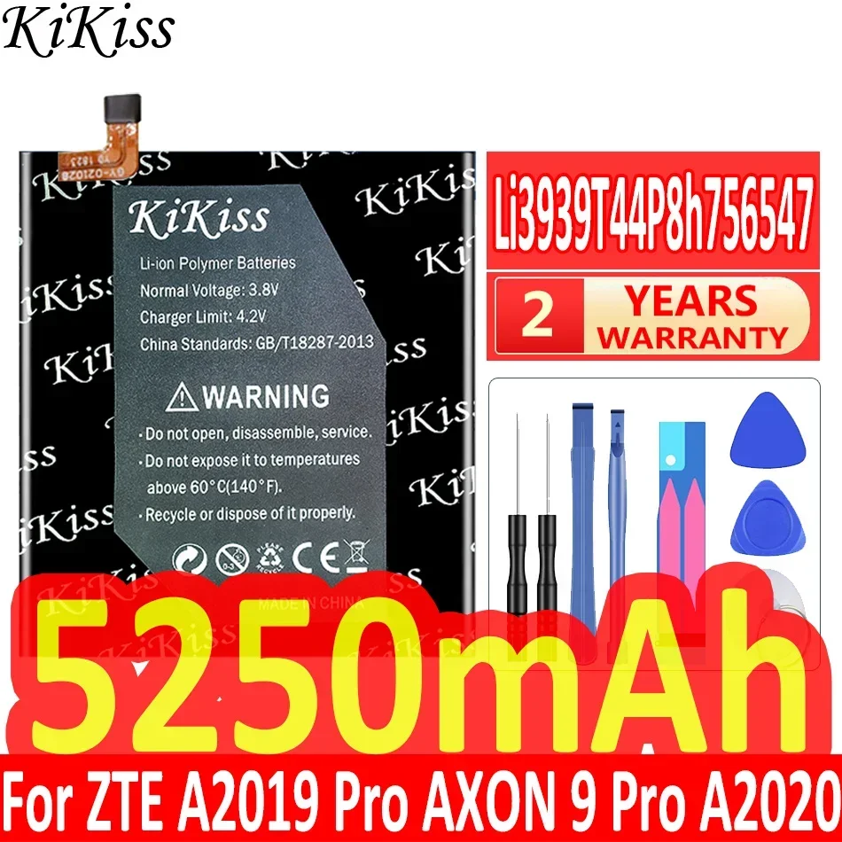

5250mAh KiKiss Powerful Battery For ZTE A2019Pro AA2020 A2020N2 XON 9 Pro XON9 Pro/10 Pro XON10 Pro 10Pro 5G