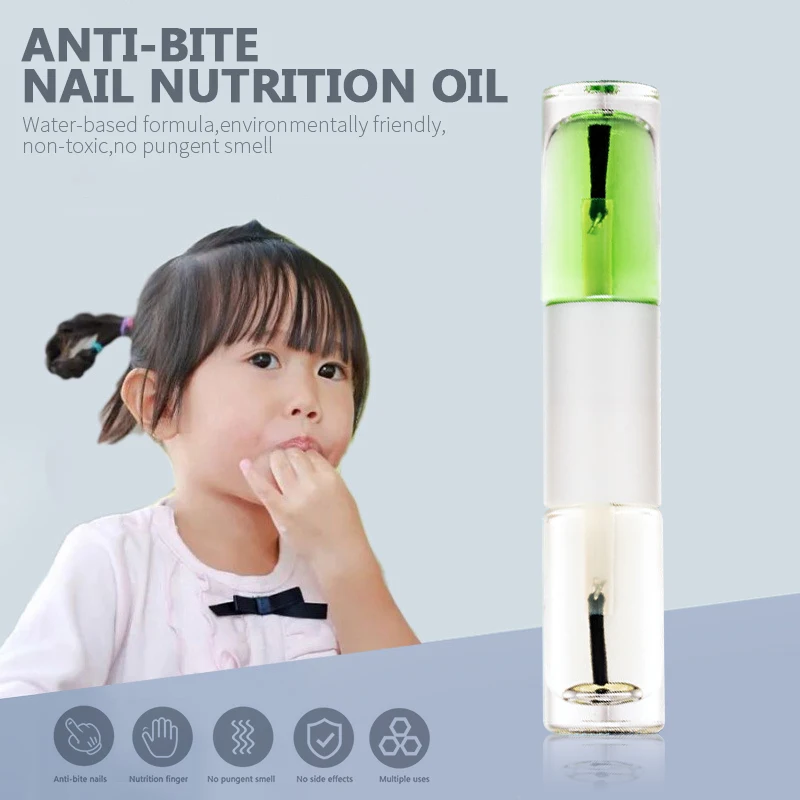 

Children Anti-biting Nails Bitter Nail Water 10ml Nail Treatments Bitter Nail Liquid Students Adults Anti-bite Thumb Sucking Pen