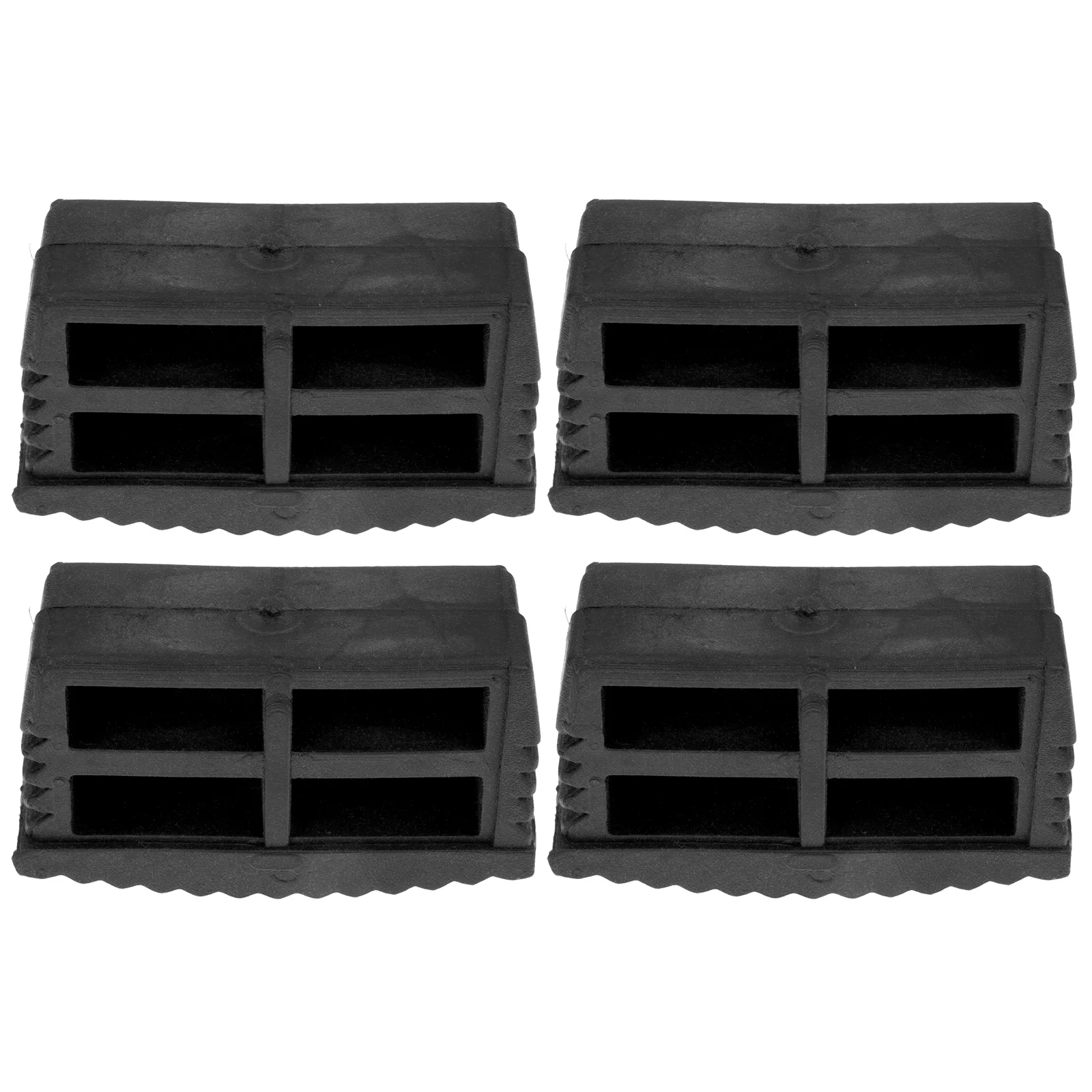 

4 Pcs Ladders For Home Foot Cover Feet Rubber Shoe Non-slip Parts Leg Protector Protective Covers