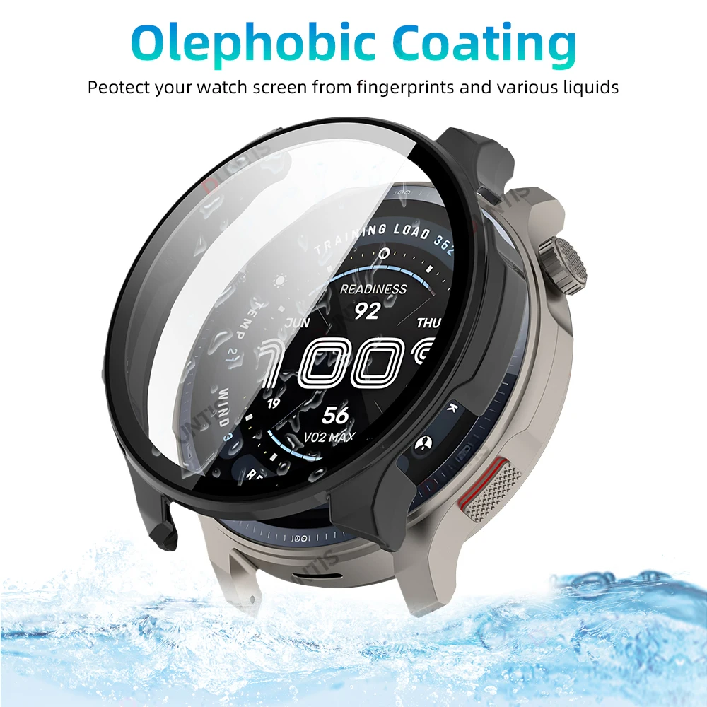 All-Around Protective Bumper Case with Glass Screen Protector - Anti-Scratch and Durable Cover