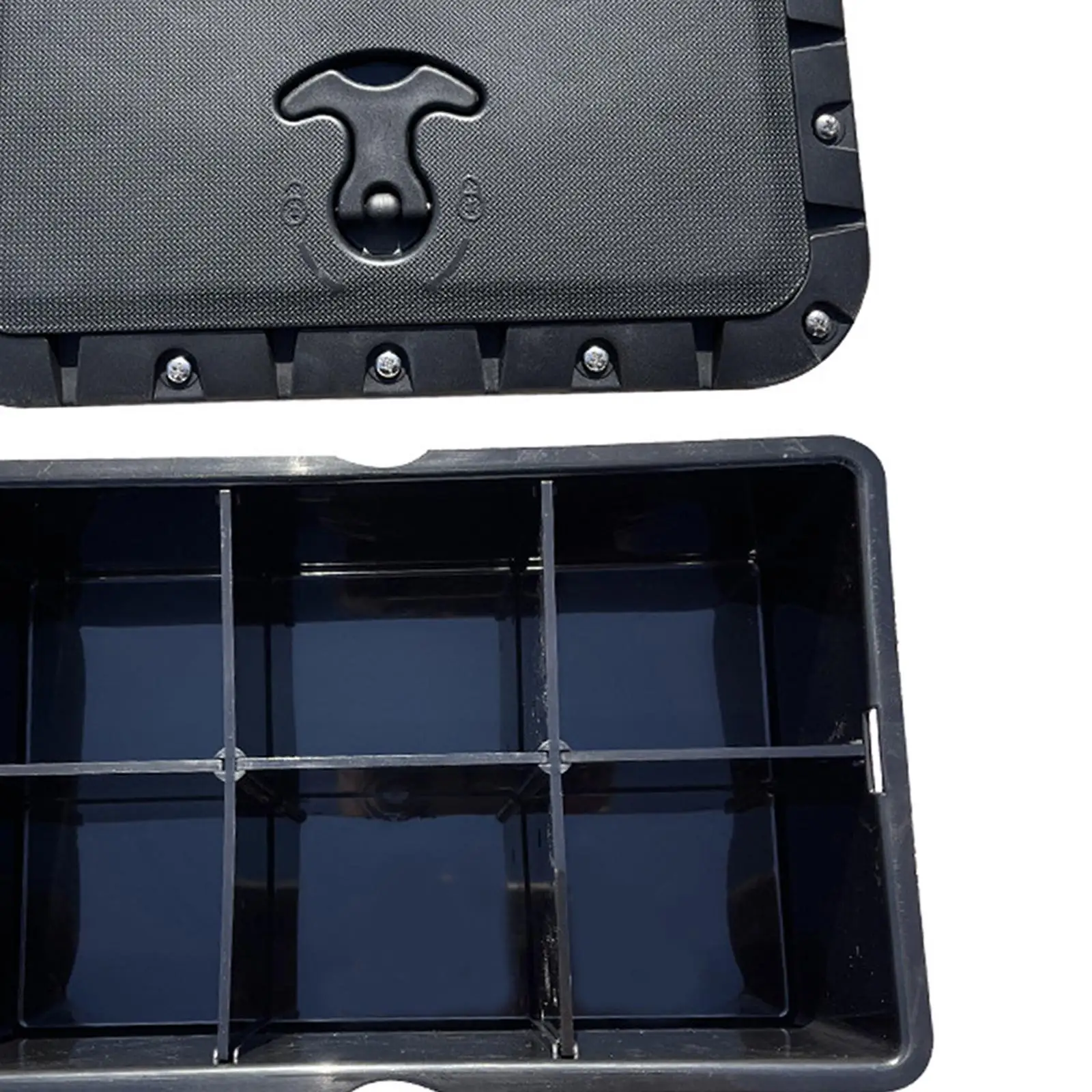 Marine Boat Deck Hatch Lid Nylon Lure Box Case Waterproof Accessory for RV Yacht Pleasure Boat Storage