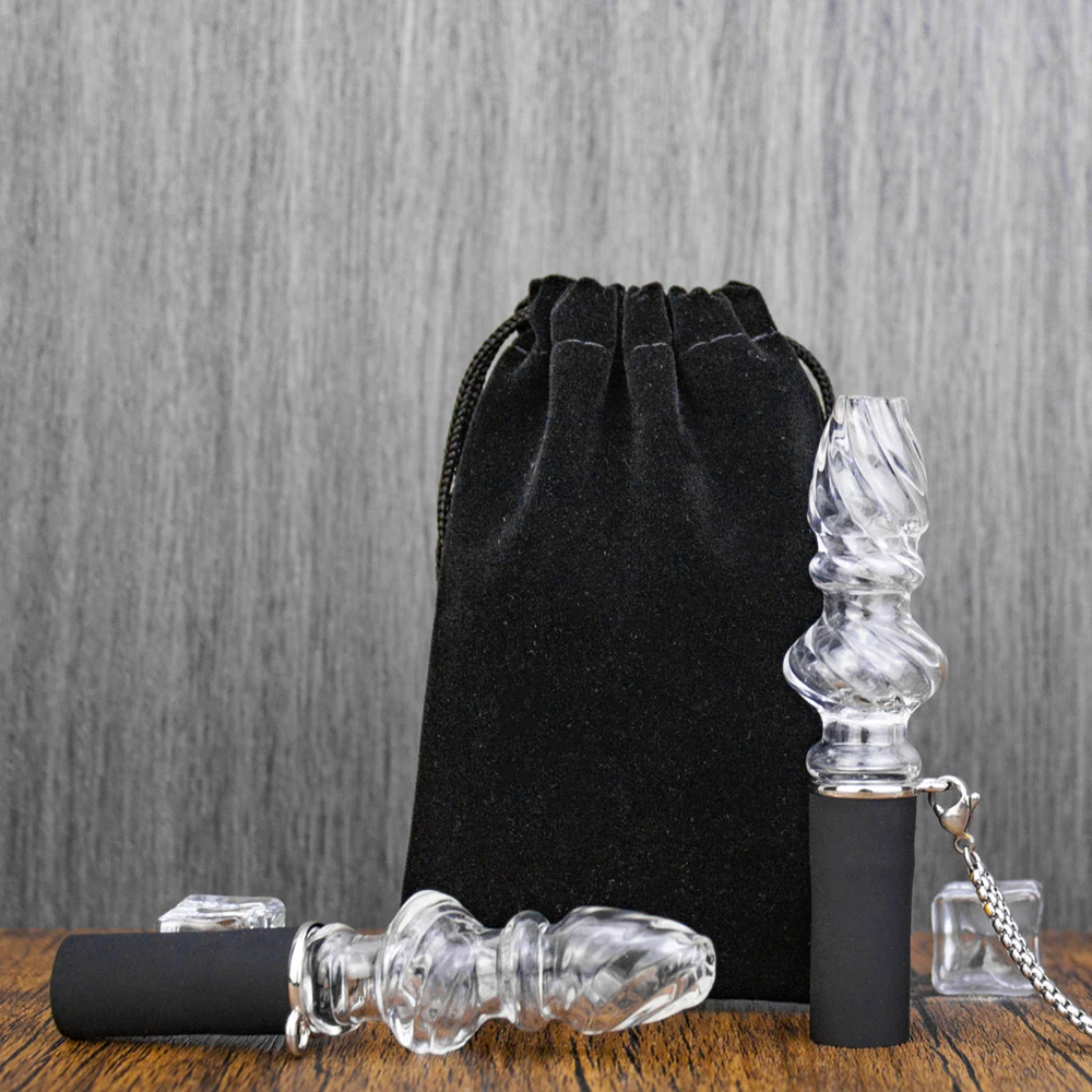 Mouthpiece Reusable Hookah Shisha Glass Hookahs Nozzle Mouthpiece