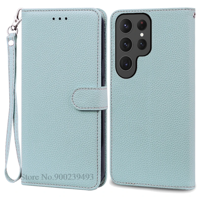 Leather Wallet Flip Case | Luxurious Book Cover Coque s