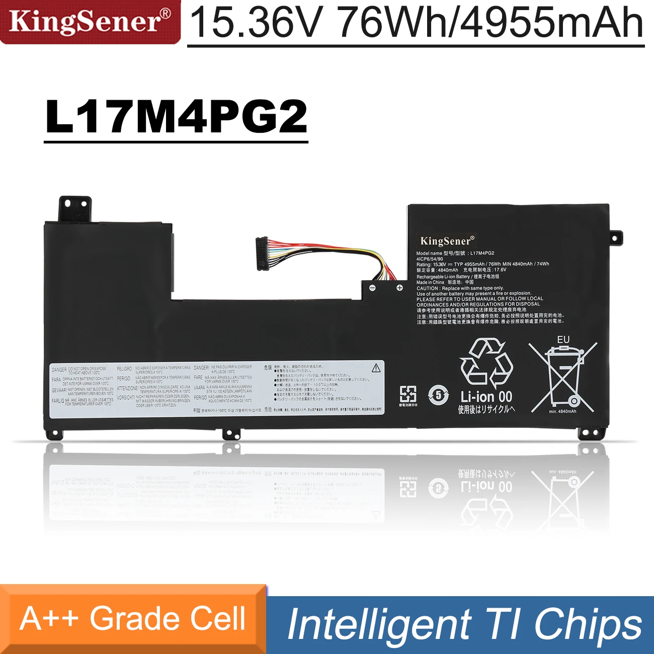 Kingsener-bateria para Lenovo Legion Série Y73017ich Y9000k L17m4pg2 L17c4pg2 L17l4pg2 L17s4pg2 L17s4pg2 L18c4pg1