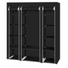 69" Portable Clothes Closet Wardrobe Storage Organizer with Non-Woven Fabric Quick and Easy to Assemble Extra Strong 5