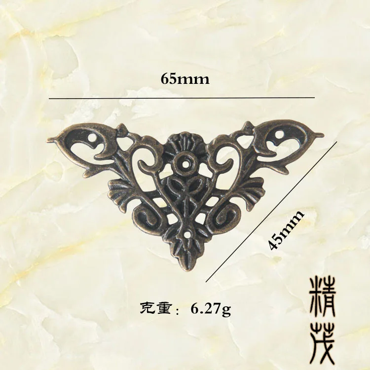 

A-1030 большой кружевной протектор для углов деревянная винная коробка Box