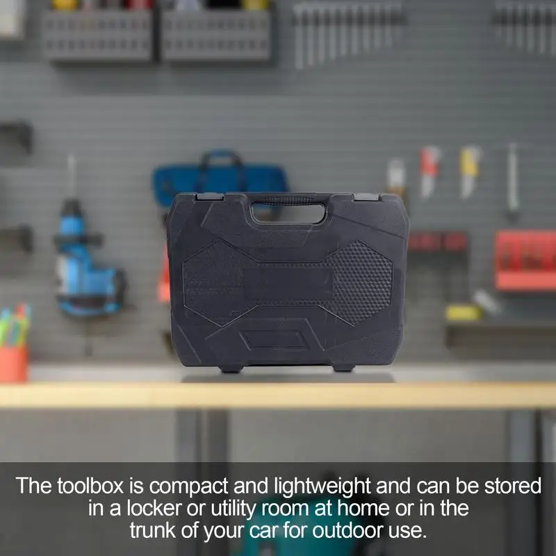 

Набор инструментов для дома, профессиональный ручной набор инструментов с дрелью и ящиком для хранения