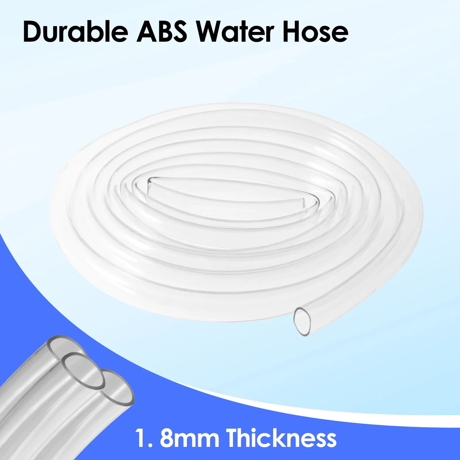 3M Air Conditioner Drain Hose Peristaltic Pump Tube15MM Flexible Nontoxic Transparent Air Conditioner Drainpipe Repair Tool