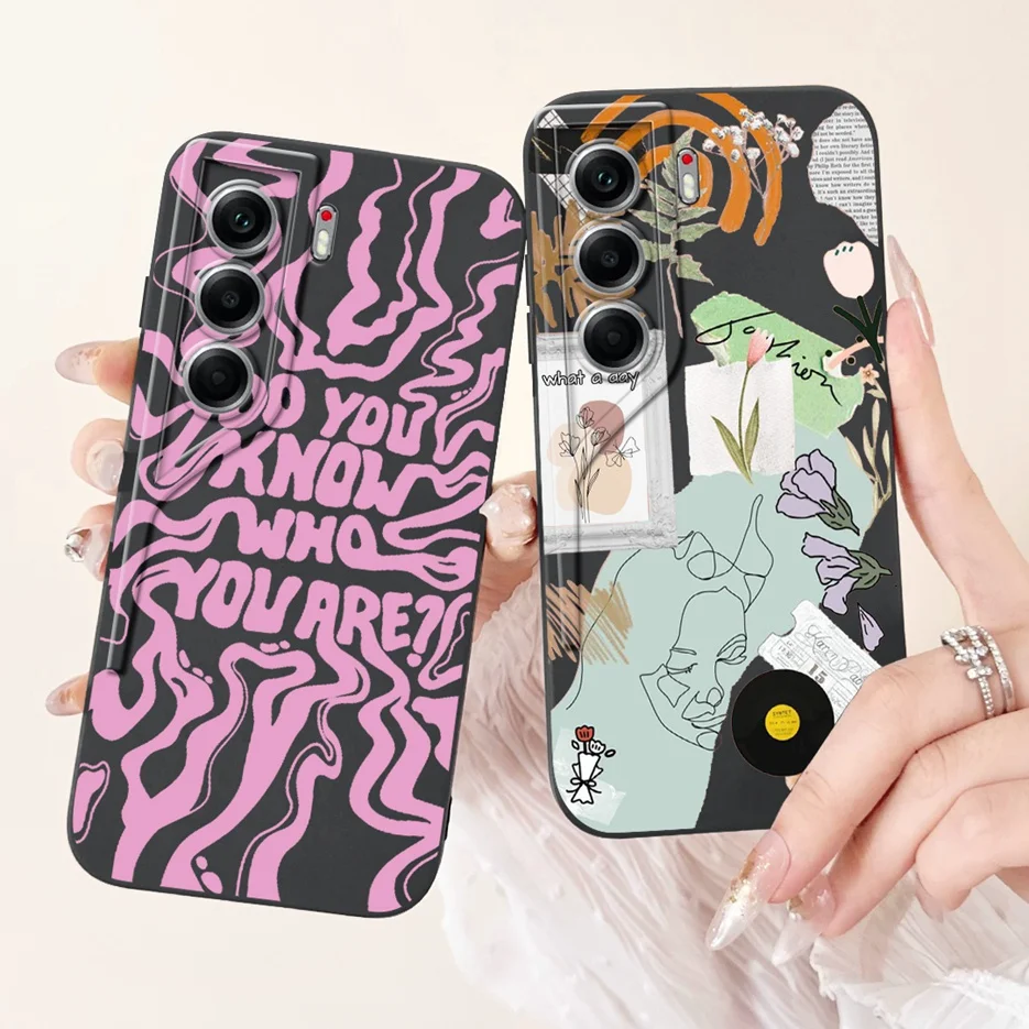 Luxury Art Painted Shockproof Phone Case with Soft s