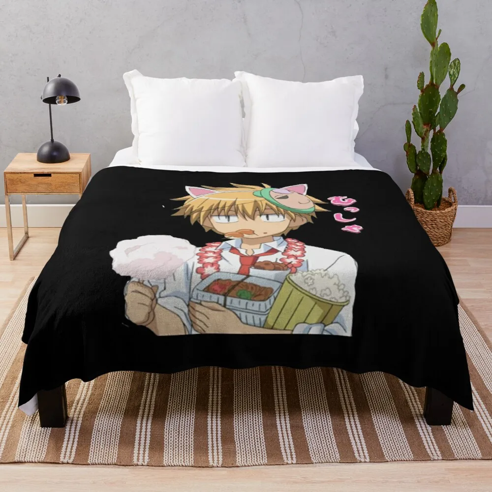 

Takumi Usui Throw Blanket For Sofa Vintage Blanket