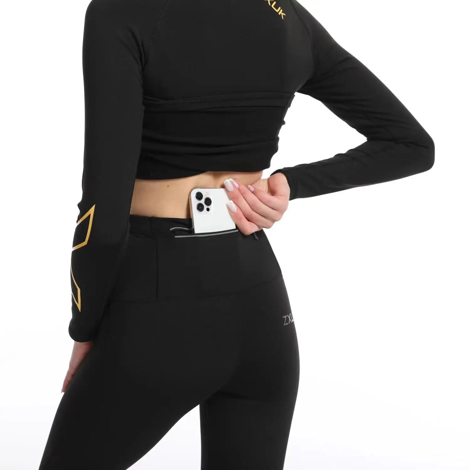 High Waisted Leggings for Women-Soft Opaque Slim Tummy Control Solid Color Pants for Running Cycling Yoga