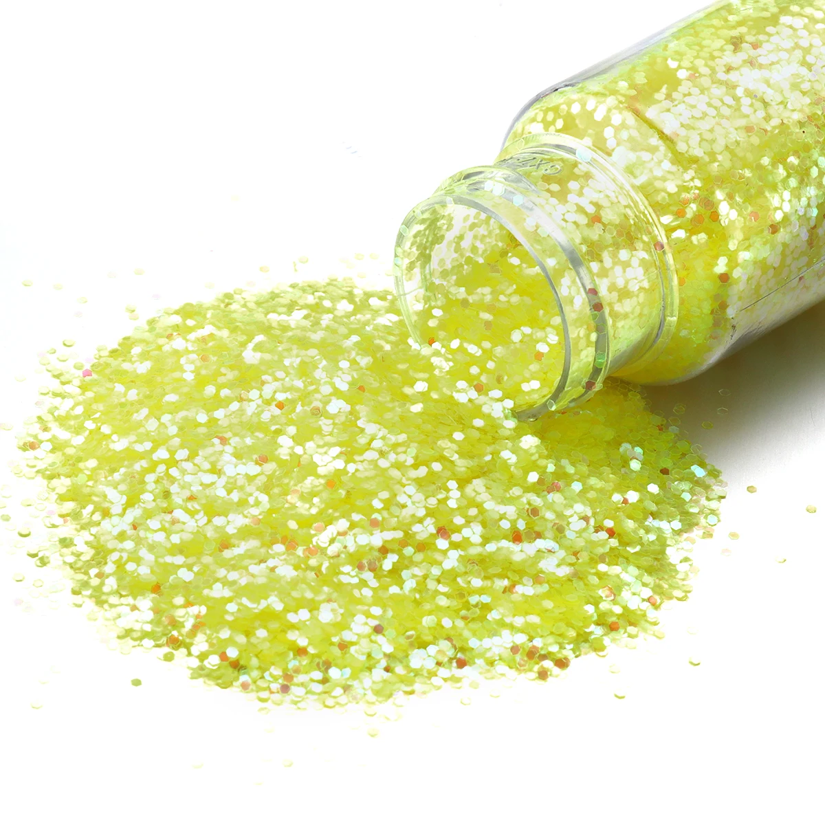 Sparkly Fine Glitter Powder for Arts and Crafts, Nail Art, and Cosmetic Use - Rainbow Colors