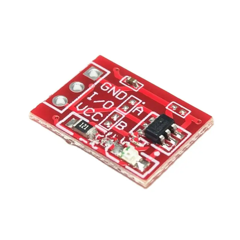 

TTP223 touch sensor touch button module self-locking, inching, capacitive switch, single-way transformation