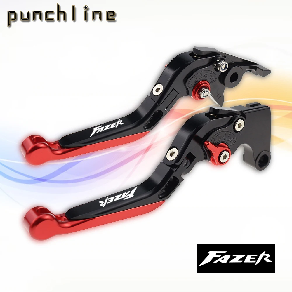 

Fit For FZS600 Fazer 1998-2003 FZS 600 FAZER CNC Accessories Folding Extendable Brake Clutch Levers Adjustable Handle Set