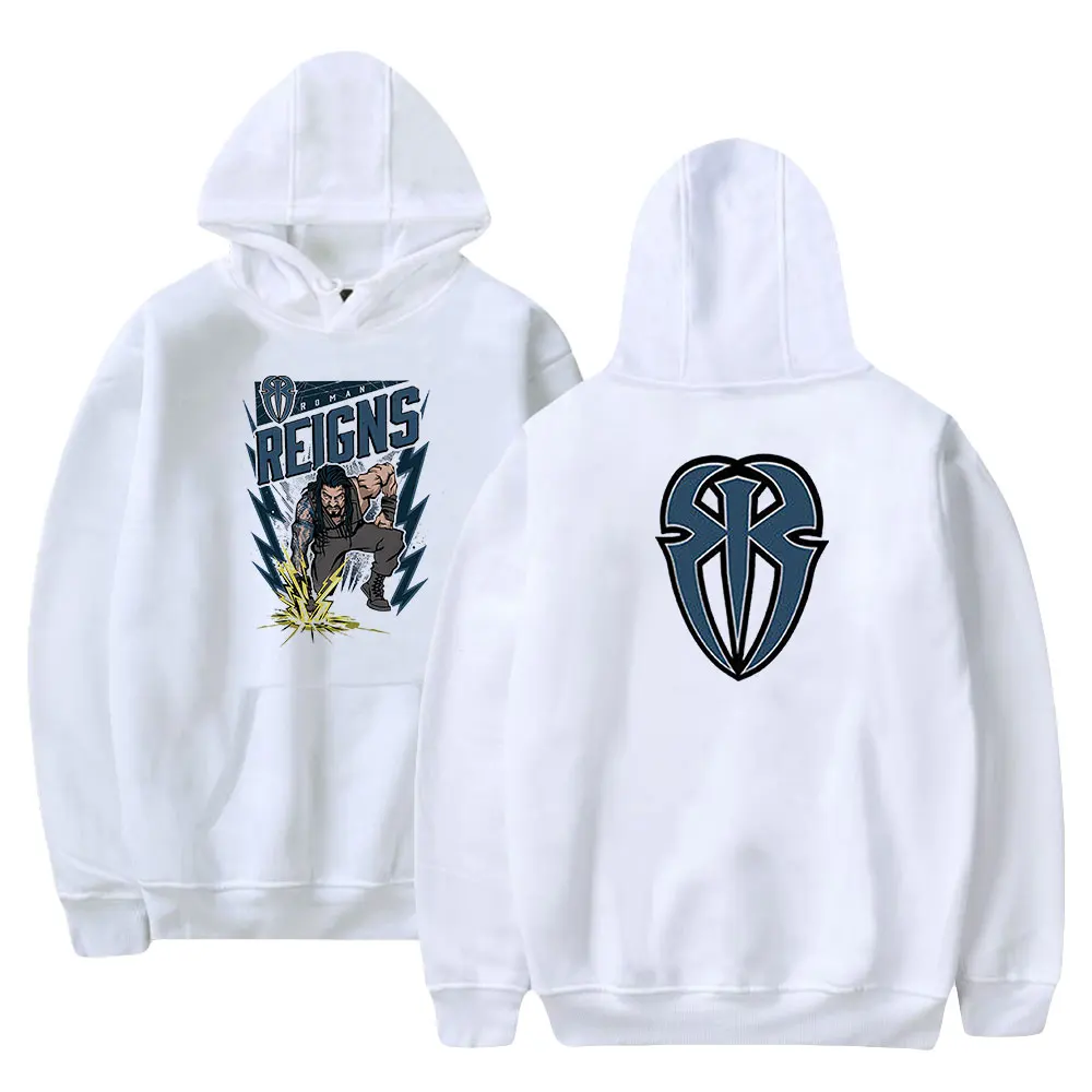 

Vintage Roman Reigns Hoodie Long Sleeve Women Men Hooded Sweatshirt 2022 Casual Style Fashion Clothes