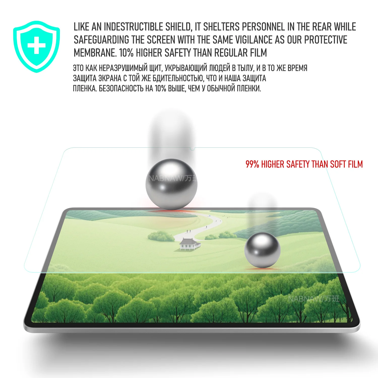 ل Honor Pad 10 واقي للشاشة من الزجاج المقسى غطاء م...