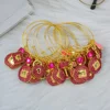 10pcs mixed 65mm Alloy Bangle with Rhinestone Charms on Sale 2
