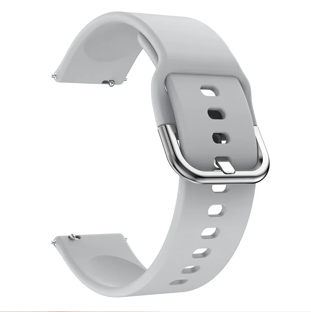 Sport Silicone Strap for Smart Watches - 20/22mm Wristband Bracelet