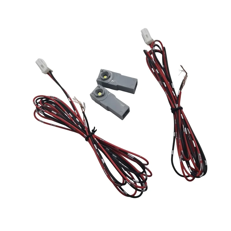 2Pcs LED Fuß lampe Mit Draht Für Toyota Mazda Subaru Yaris Camry Corolla Innen Licht Fuß Licht Illuminator Stecker – Detail 10