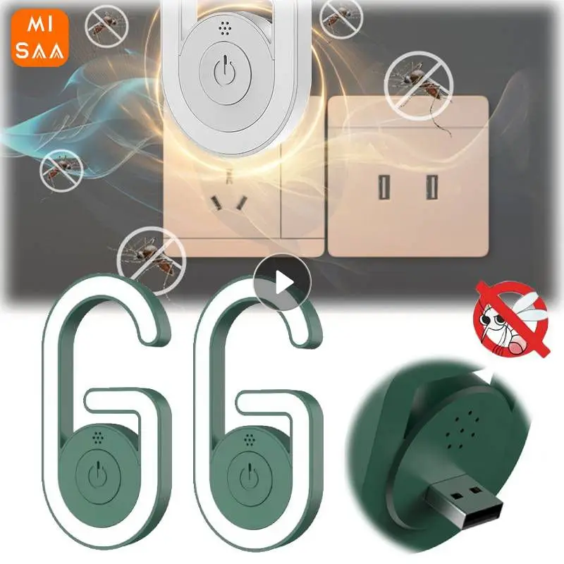 Xioami Upgrade Repellente Per Zanzare Elettronico Ad Ultrasuoni Ai Voice Intelligence Lampada Antizanzare Luce Notturna Repellente Per Zanzare